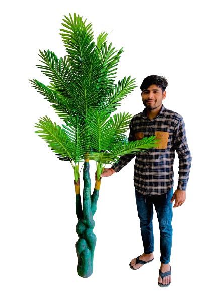 6 feet big artificial areca palm tree