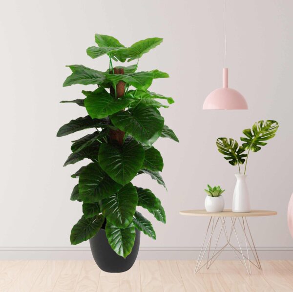 artificial money plant jute tree 5 feet