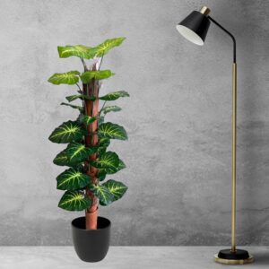 KAYKON Artificial Plant Big Jute Tree For Home Decor | Office | Hotel | Luxury Farmhouse | House warming gift – 5 Feet Without Vase