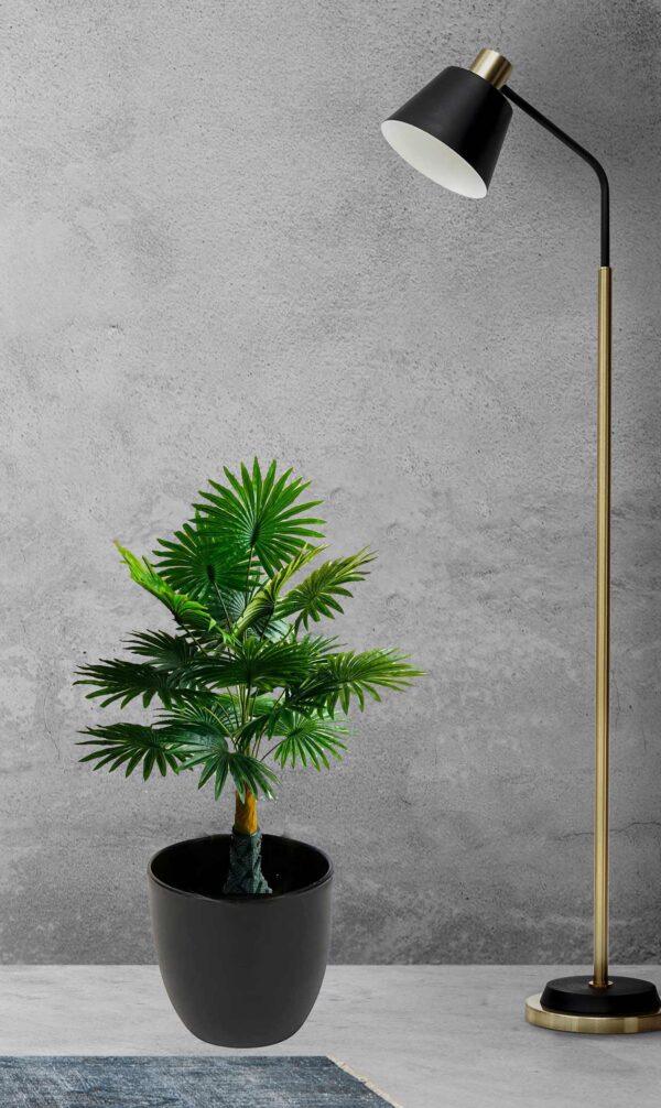 Artificial green panja palm areca plant big size