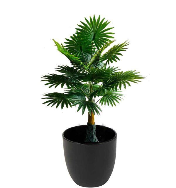 Artificial green panja palm areca plant big size