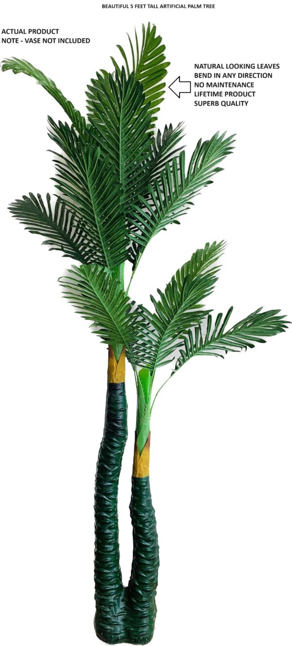 big artificial areca 5 feet palm tree