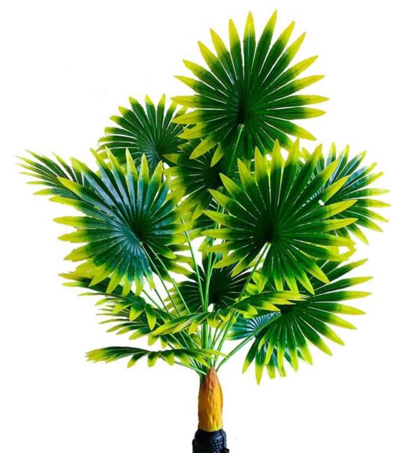 Artificial green panja palm areca plant big size