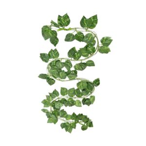 KAYKON Artificial Green Hanging Garland Creeper Plant with 70 Leaves for Indoor Outdoor Decoration -205cm (1PC)